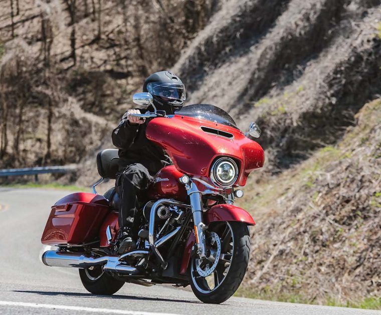 Me on my wicked ride Street Glide at the beginning of the Back of the Dragon.